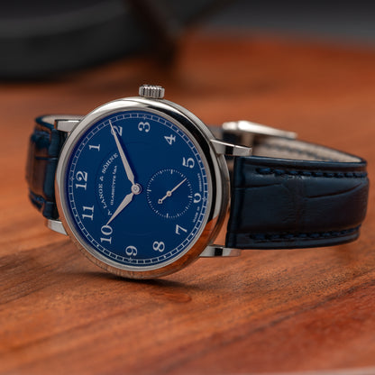 A. Lange & Söhne 1815 — White Gold | Blue Dial | Ref. 220.028 | 2025
