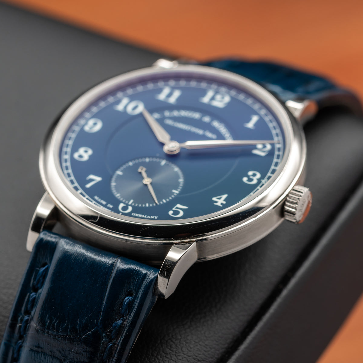 A. Lange & Söhne 1815 — White Gold | Blue Dial | Ref. 220.028 | 2025