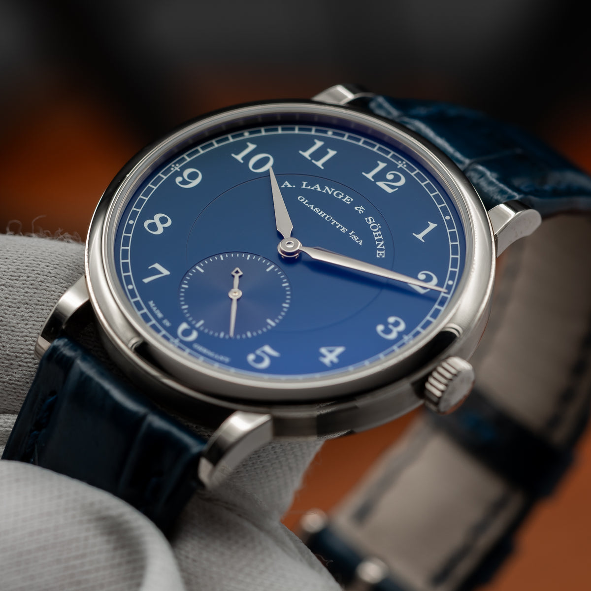 A. Lange & Söhne 1815 — White Gold | Blue Dial | Ref. 220.028 | 2025