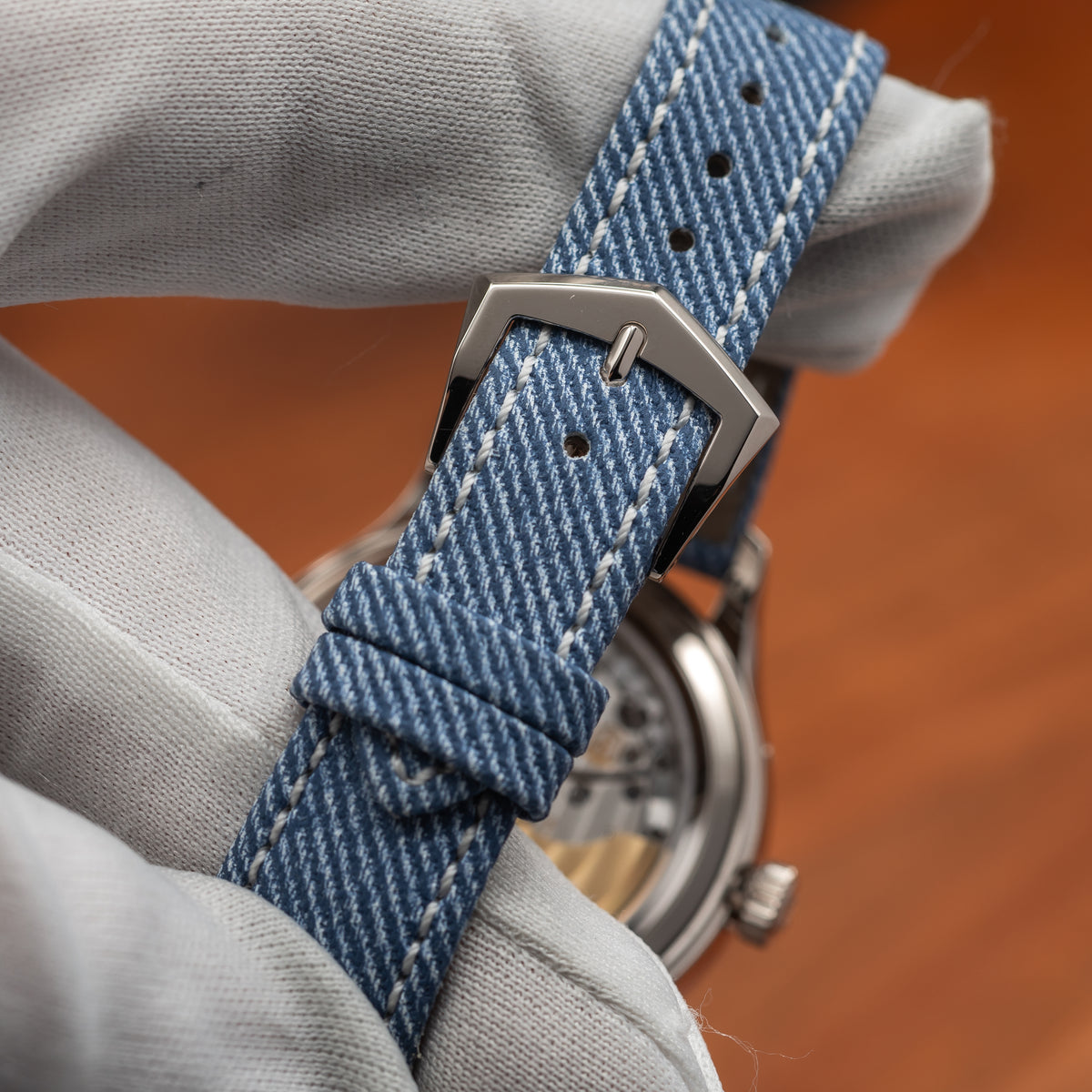 Patek Philippe Annual Calendar Moon Phases — White Gold | Blue-Gray Shantung Dial | Ref. 4946G-001 | 2026