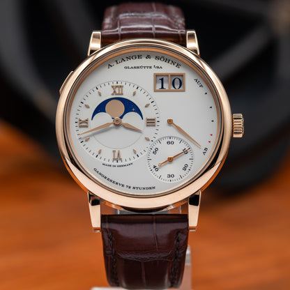 A. Lange & Söhne Grand Lange 1 Moon Phase — Pink Gold | Argenté Dial | Ref. 139.032 | 2020
