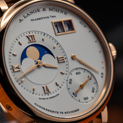 A. Lange & Söhne Grand Lange 1 Moon Phase — Pink Gold | Argenté Dial | Ref. 139.032 | 2020