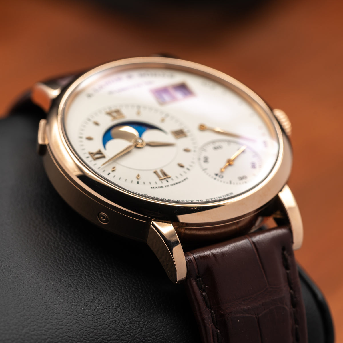 A. Lange & Söhne Grand Lange 1 Moon Phase — Pink Gold | Argenté Dial | Ref. 139.032 | 2020