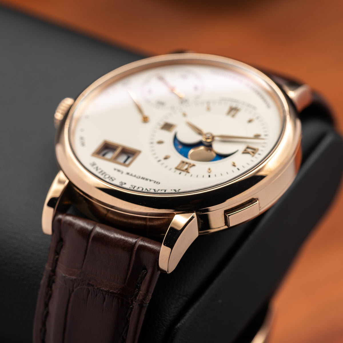 A. Lange & Söhne Grand Lange 1 Moon Phase — Pink Gold | Argenté Dial | Ref. 139.032 | 2020