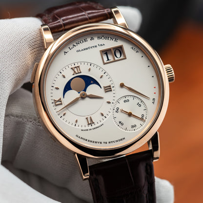 A. Lange & Söhne Grand Lange 1 Moon Phase — Pink Gold | Argenté Dial | Ref. 139.032 | 2020