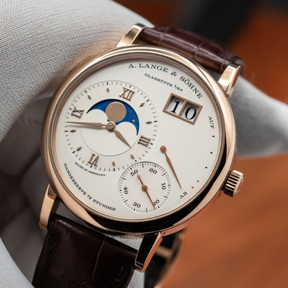 A. Lange & Söhne Grand Lange 1 Moon Phase — Pink Gold | Argenté Dial | Ref. 139.032 | 2020
