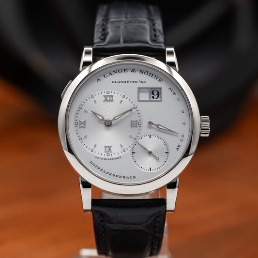 A. Lange &amp; Söhne Lange 1 — White Gold | Argenté Dial | Ref. 191.039 | 2025