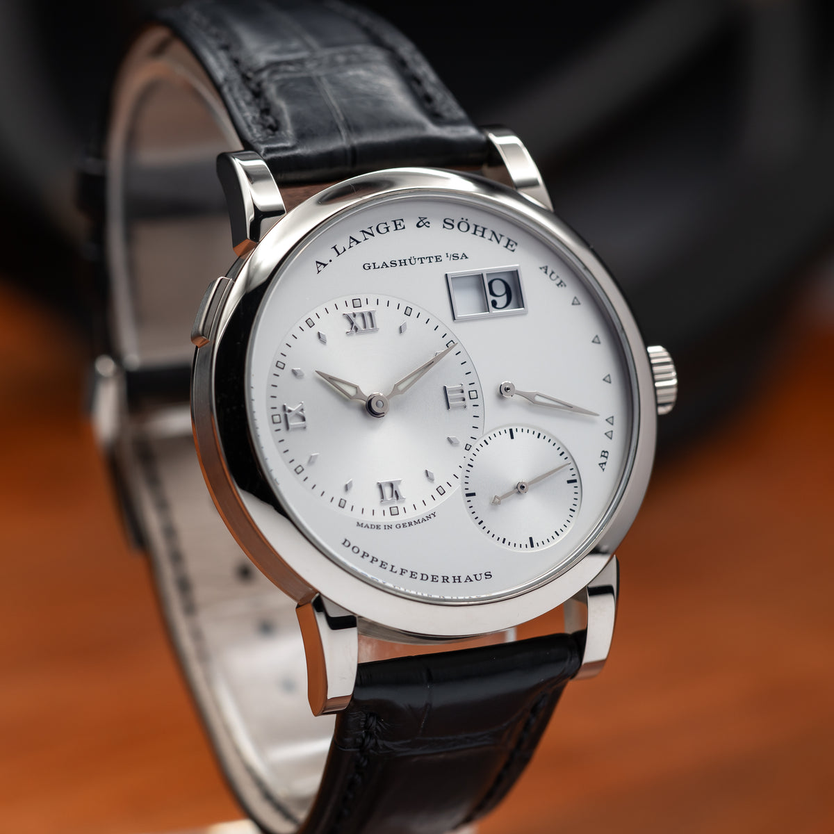 A. Lange &amp; Söhne Lange 1 — White Gold | Argenté Dial | Ref. 191.039 | 2025