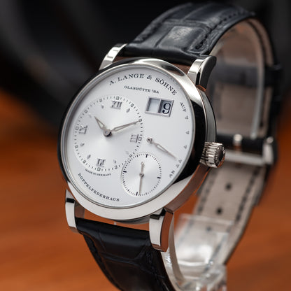 A. Lange &amp; Söhne Lange 1 — White Gold | Argenté Dial | Ref. 191.039 | 2025