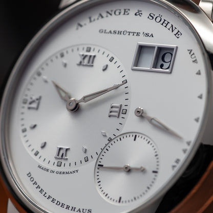 A. Lange &amp; Söhne Lange 1 — White Gold | Argenté Dial | Ref. 191.039 | 2025