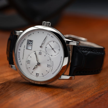 A. Lange &amp; Söhne Lange 1 — White Gold | Argenté Dial | Ref. 191.039 | 2025