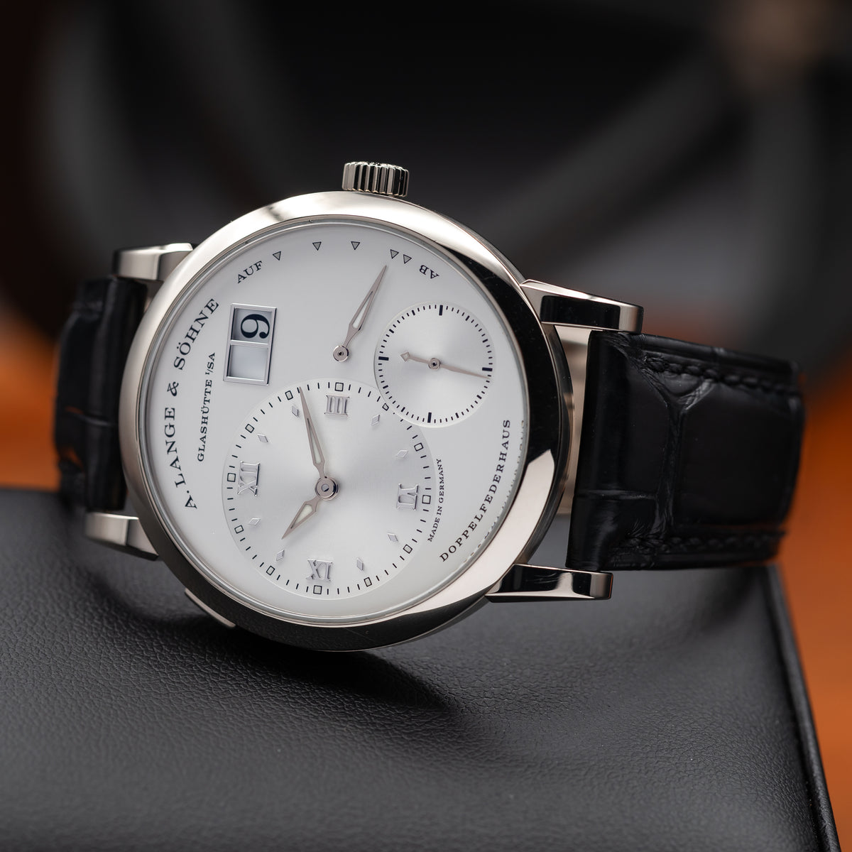 A. Lange &amp; Söhne Lange 1 — White Gold | Argenté Dial | Ref. 191.039 | 2025