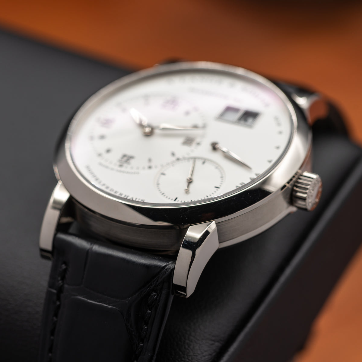 A. Lange &amp; Söhne Lange 1 — White Gold | Argenté Dial | Ref. 191.039 | 2025
