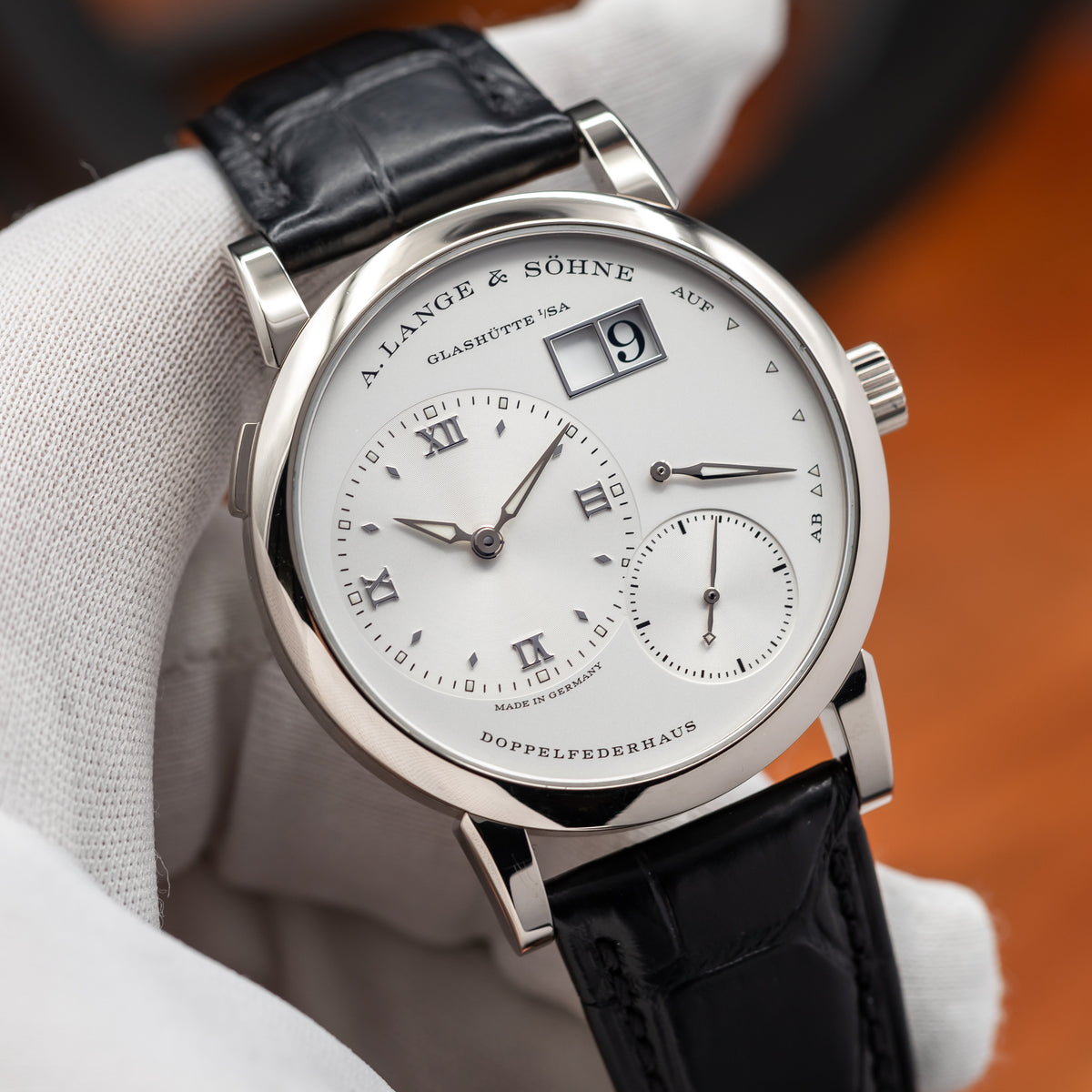 A. Lange &amp; Söhne Lange 1 — White Gold | Argenté Dial | Ref. 191.039 | 2025