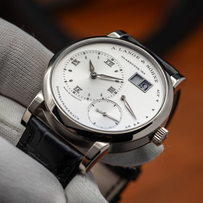 A. Lange &amp; Söhne Lange 1 — White Gold | Argenté Dial | Ref. 191.039 | 2025