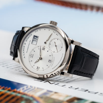 A. Lange &amp; Söhne Lange 1 — White Gold | Argenté Dial | Ref. 191.039 | 2025
