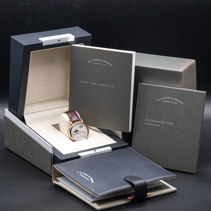 A. Lange & Söhne Grand Lange 1 Moon Phase — Pink Gold | Argenté Dial | Ref. 139.032 | 2020