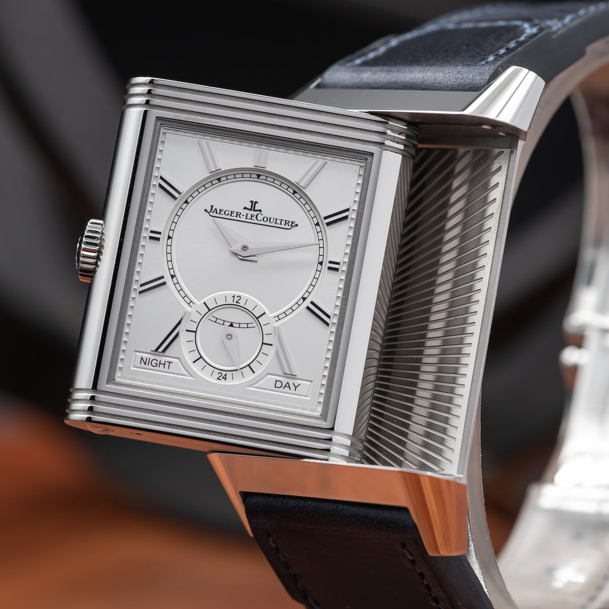 Jaeger-LeCoultre Reverso Tribute Duoface Small Seconds — Stainless Steel | Blue Sunray Dial | Ref. Q3988481 | 2026