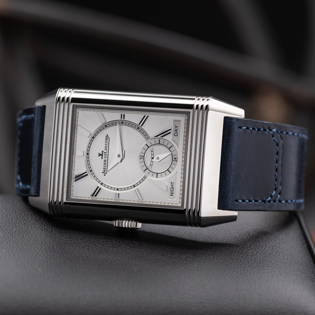 Jaeger-LeCoultre Reverso Tribute Duoface Small Seconds — Stainless Steel | Blue Sunray Dial | Ref. Q3988481 | 2026