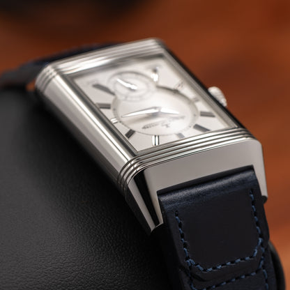 Jaeger-LeCoultre Reverso Tribute Duoface Small Seconds — Stainless Steel | Blue Sunray Dial | Ref. Q3988481 | 2026