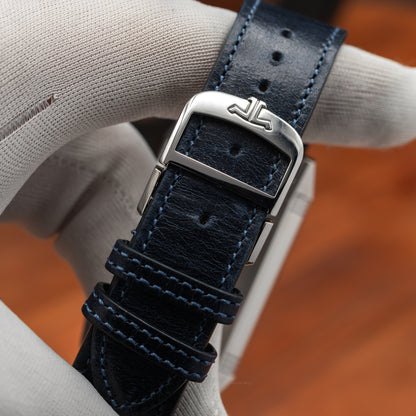 Jaeger-LeCoultre Reverso Tribute Duoface Small Seconds — Stainless Steel | Blue Sunray Dial | Ref. Q3988481 | 2026