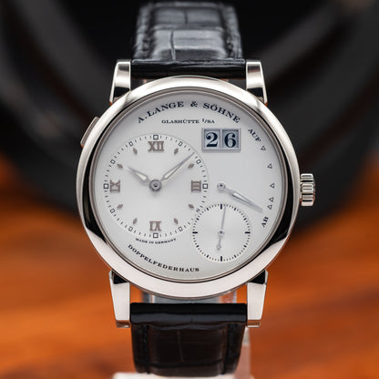 A. Lange & Söhne Lange 1 — White Gold | Argenté Dial | Ref. 101.039 | 2020