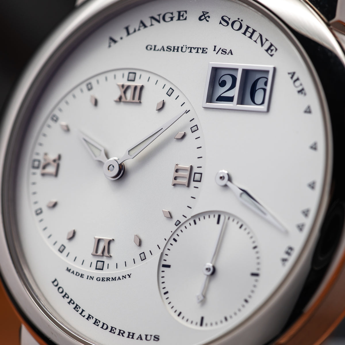 A. Lange & Söhne Lange 1 — White Gold | Argenté Dial | Ref. 101.039 | 2020