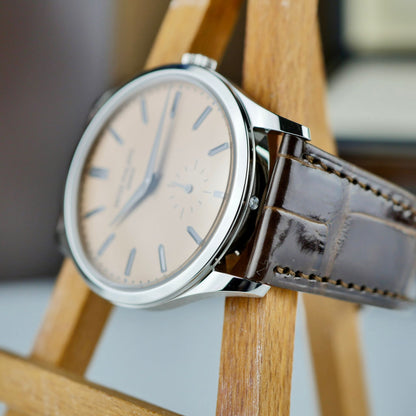 Patek Philippe Calatrava 6196P-001 – Platinum | Rose-Gilt Opaline Dial | 38 mm | Brand New 2025 | Full Set