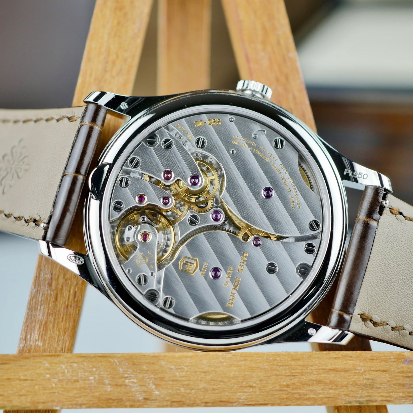 Patek Philippe Calatrava 6196P-001 – Platinum | Rose-Gilt Opaline Dial | 38 mm | Brand New 2025 | Full Set