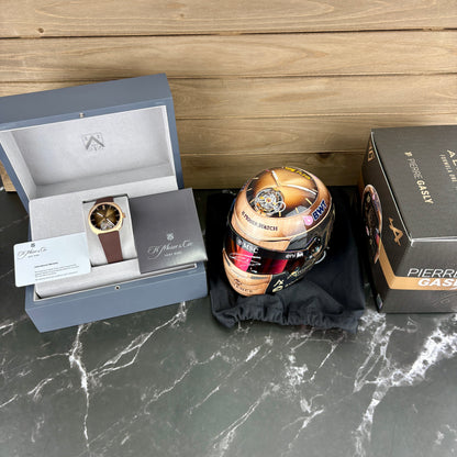 H. Moser & Cie. Streamliner Tourbillon Pierre Gasly Edition 6805-0410  5N Red Gold | Limited Edition | 2026 | Brand New | Full Set