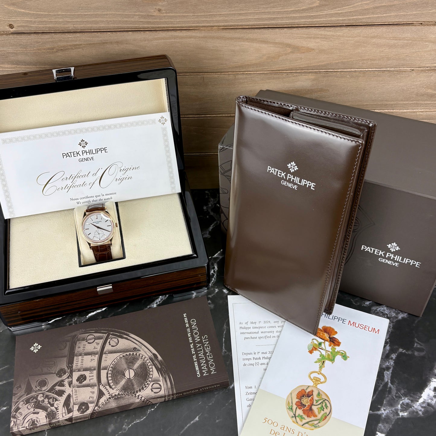 Patek Philippe Calatrava 6119R  18K Rose Gold | 07/2024 | Excellent Condition | Unpolished | Full Set