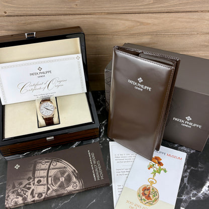 Patek Philippe Calatrava 6119R  18K Rose Gold | 07/2024 | Excellent Condition | Unpolished | Full Set