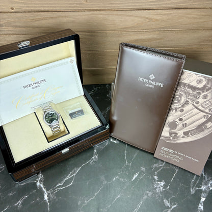 Patek Philippe Twenty~4 Automatic 7300/1200A-011  Stainless Steel | Green Dial | 01/2025 | Mint Condition | Full Set