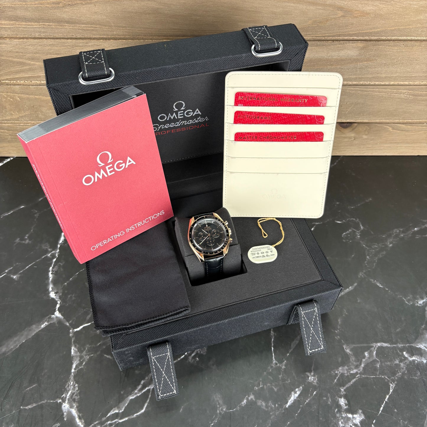 Omega Speedmaster Moonwatch Professional 310.63.42.50.01.001  18K Sedna Gold | 04/2026 | Brand New | Full Set