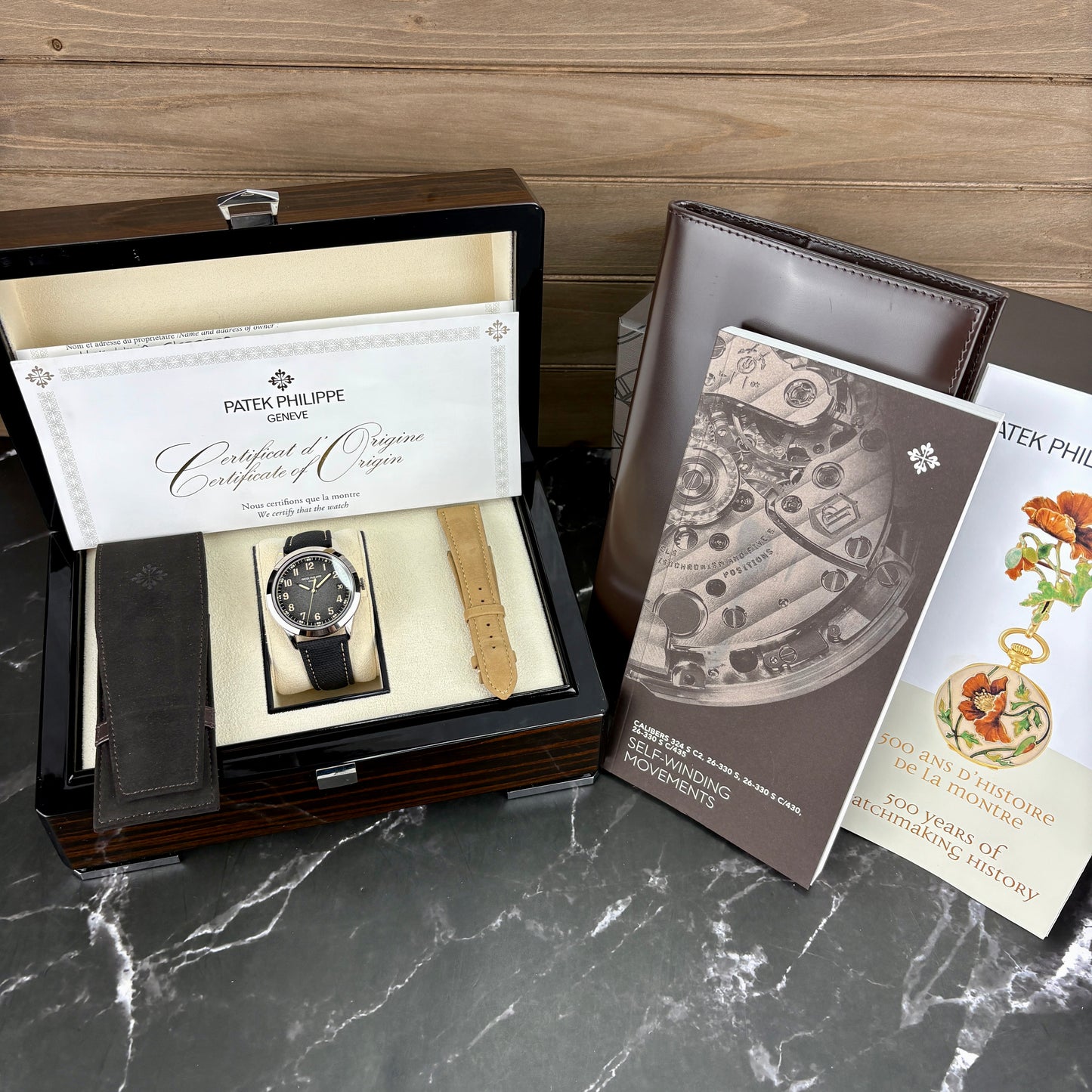 Patek Philippe Calatrava 5226G-001  18K White Gold | Charcoal Dial | 2025 | Brand New | Full Set