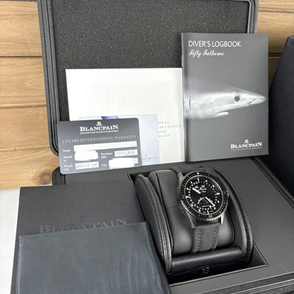 Blancpain 5054-0130-B52A — Black Ceramic