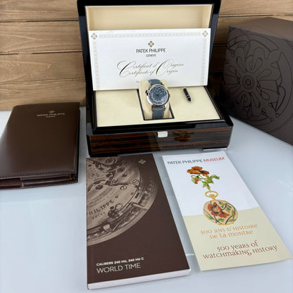 Patek Philippe 5330G-001 — World Time with Date | 2024 Full Set