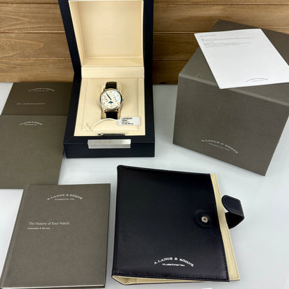 A. Lange &amp; Söhne 1815 Annual Calendar Ref. 238.026 — White Gold | Full Set