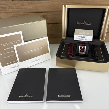 Jaeger-LeCoultre Reverso Q397846J Burgundy 2023 Brand New