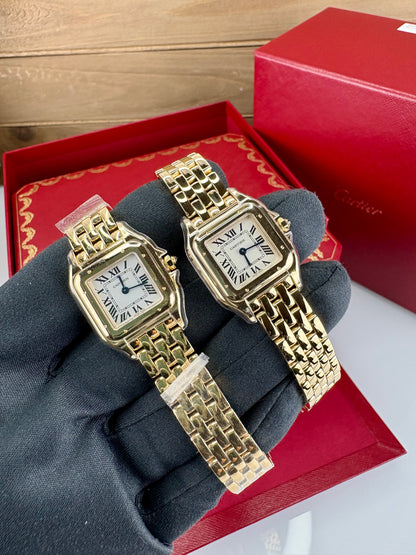 Cartier Panthère de Cartier WGPN0059 – 18 K Yellow Gold | Small Model | Silver Dial | Brand New