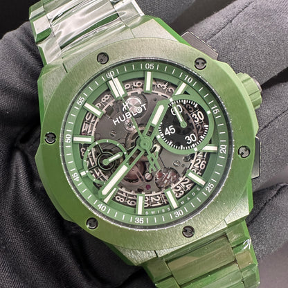 Hublot - Big Bang Unico Integral Green Ceramic 42mm