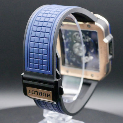 Hublot Square Bang Unico King Gold Blue