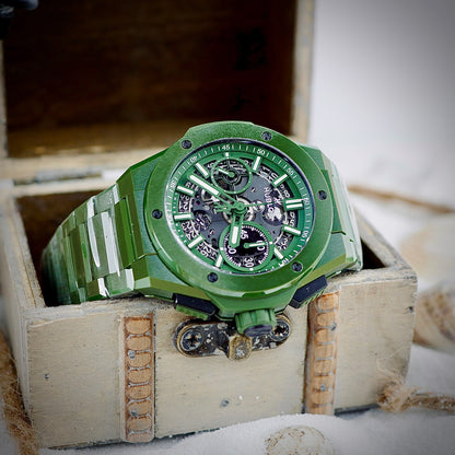 Hublot - Big Bang Unico Integral Green Ceramic 42mm