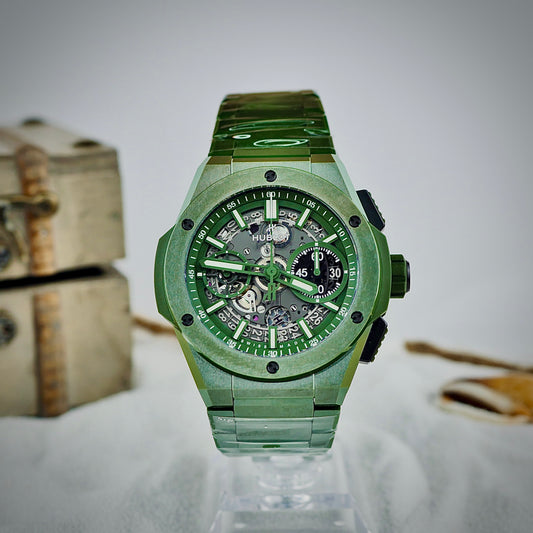 Hublot - Big Bang Unico Integral Green Ceramic 42mm