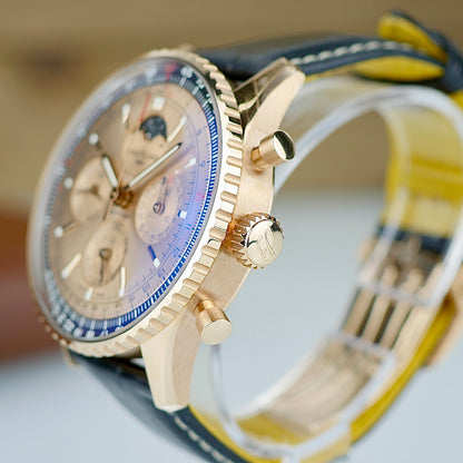 Breitling Navitimer B19 Chronograph 43 Perpetual Calendar – 140th Anniversary (Ref. RB19101A1H1P1)