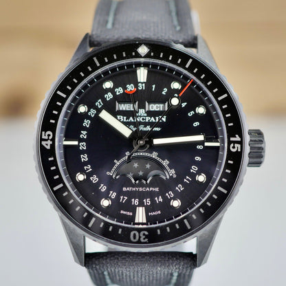 Blancpain 5054-0130-B52A — Black Ceramic