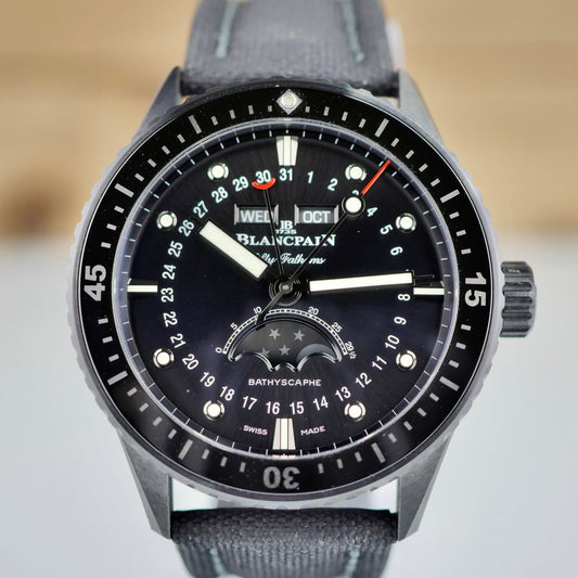 Blancpain 5054-0130-B52A — Black Ceramic