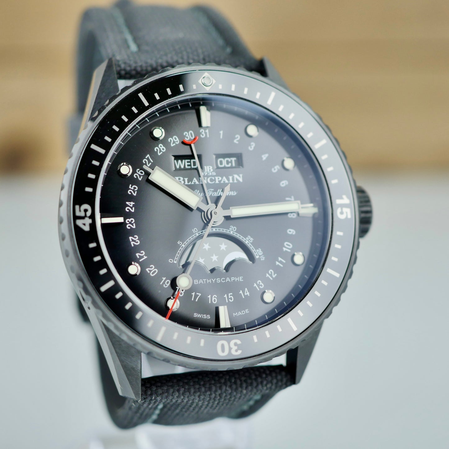 Blancpain 5054-0130-B52A — Black Ceramic