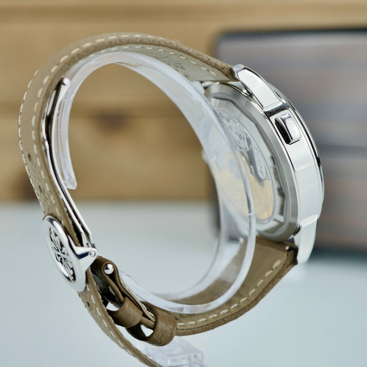 Patek Philippe 5935A-001 — World Time Flyback Chronograph | Steel & Salmon Dial