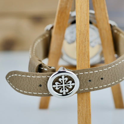 Patek Philippe 5935A-001 — World Time Flyback Chronograph | Steel & Salmon Dial